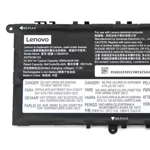 Genuine laptop battery for LENOVO Yoga 14sIHU 14sITL 14s 2021,Slim 7 Pro 14ITL5 - Image 3