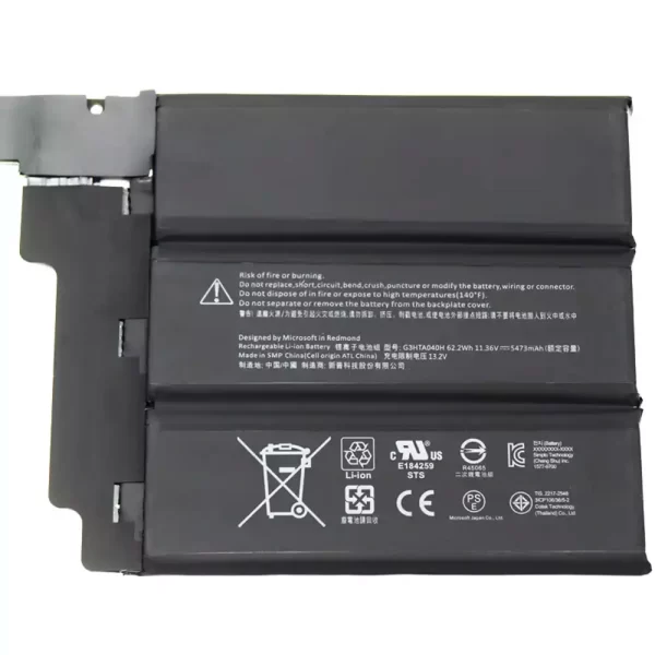 Genuine laptop battery for Microsoft G3HTA040H G3HTA041H - Image 3