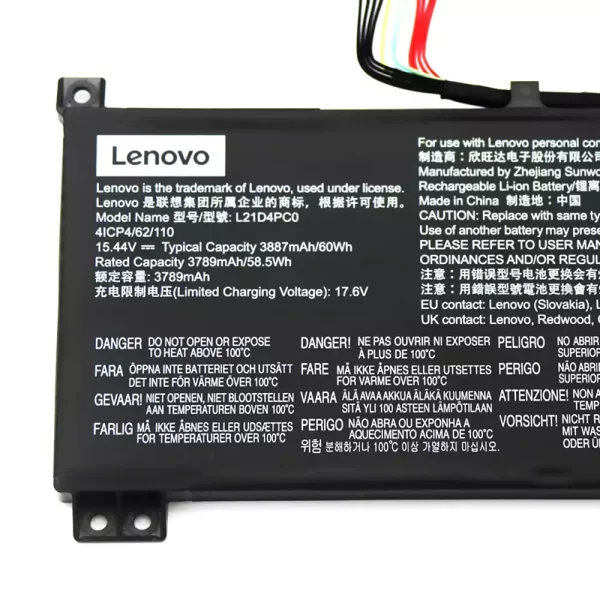 Genuine laptop battery for LENOVO L21D4PC0 - Image 3