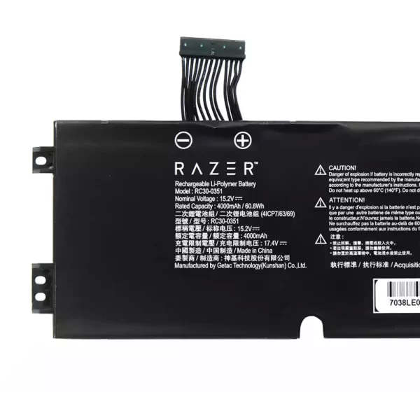 Genuine laptop battery for Razer Blade 15 Base 2020 - Image 3