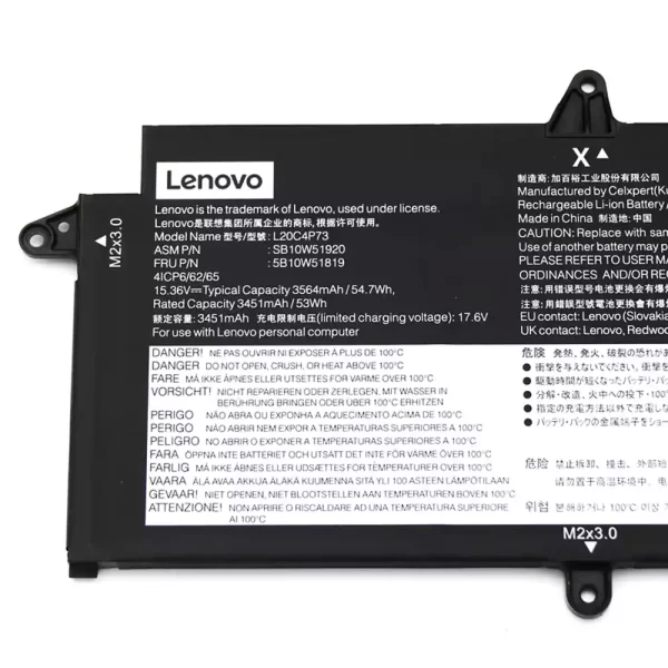 Genuine laptop battery for LENOVO L20C4P73 L20M4P73 L20D4P73 - Image 3
