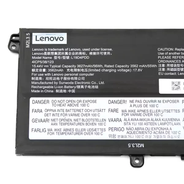 Genuine laptop battery for LENOVO ThinkBook 13s 14s G2 ITL - Image 3