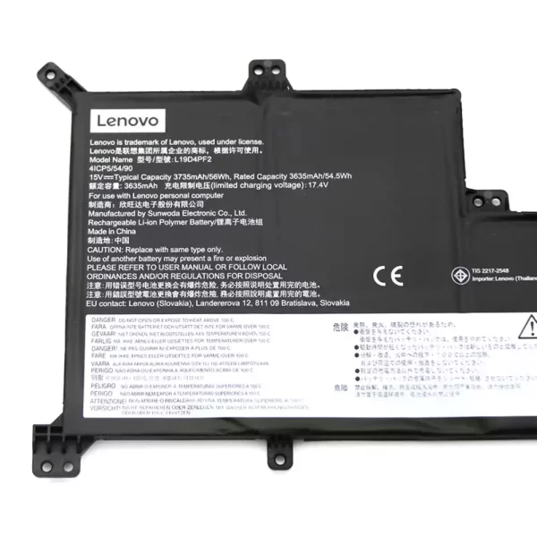 Genuine laptop battery for LENOVO L19D4PF2 L19L4PF2 5B10W89846 SB10W89847 - Image 3