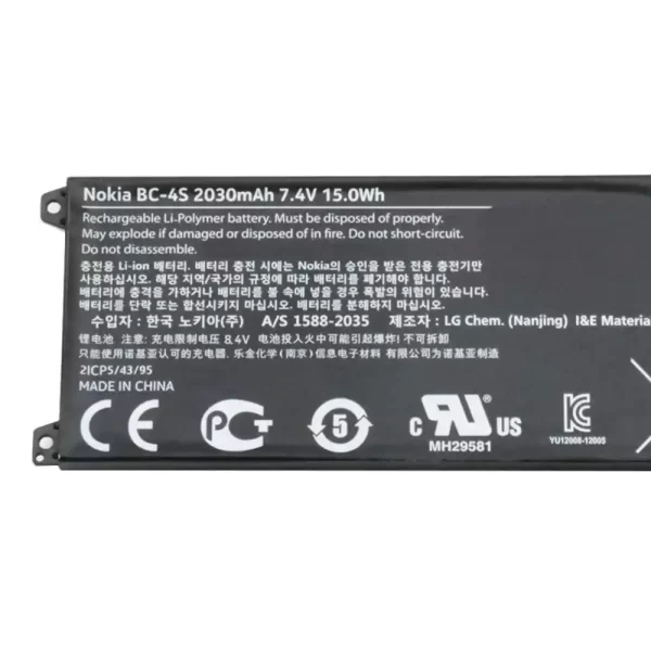 Genuine laptop battery for BC-4S Nokia Lumia 2520 - Image 3