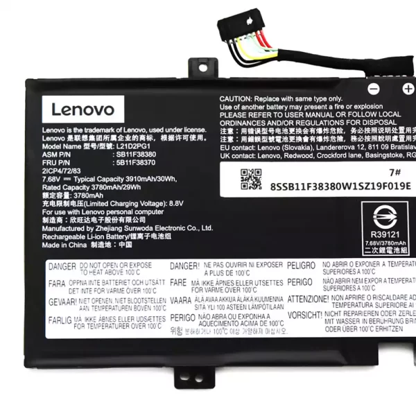 Genuine laptop battery for LENOVO L21D2PG1 L21C2PG1 L21M2PG1 - Image 3