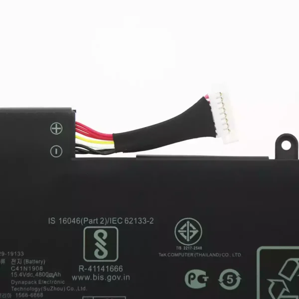 Genuine laptop battery for ASUS ROG Zephyrus G14 GA401 GA401II GA401IU GA401IV GA401IH GA401QE GA401QM - Image 4