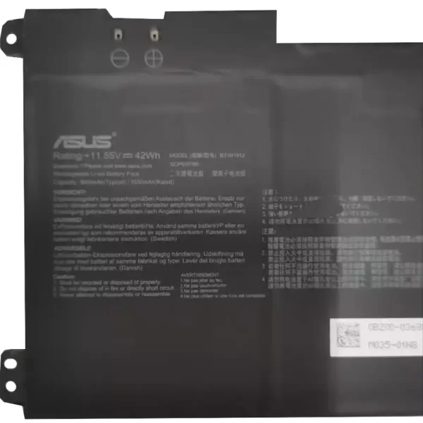 Genuine laptop battery for ASUS VivoBook 14 E410MA L410MA E510KA - Image 3