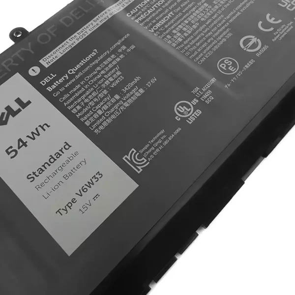 Genuine laptop battery for DELL Inspiron 15 5310 5410 5415 5510 5515 5518 - Image 3
