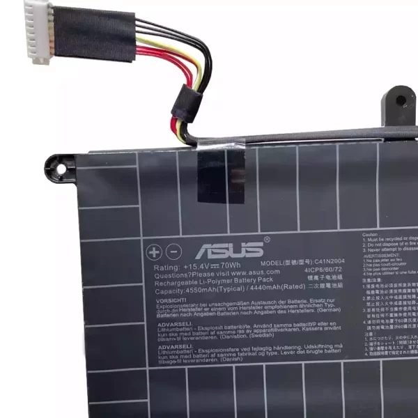 Genuine laptop battery for ASUS C41N2004 - Image 2