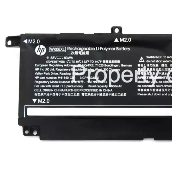 Genuine laptop battery for HP M41640-AC1 M41711-005 HSTNN-WB0C OMEN 17-ck - Image 3