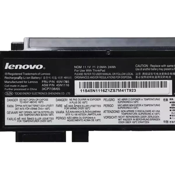 Genuine laptop battery for LENOVO 45N1119 45N1118 45N1765 45N1116 X230S X240S - Image 3