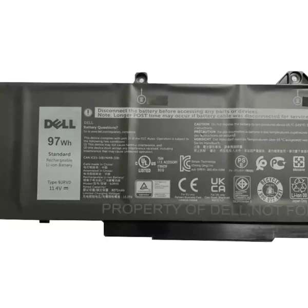 Genuine laptop battery for DELL 9JRV0 9JRVO - Image 3