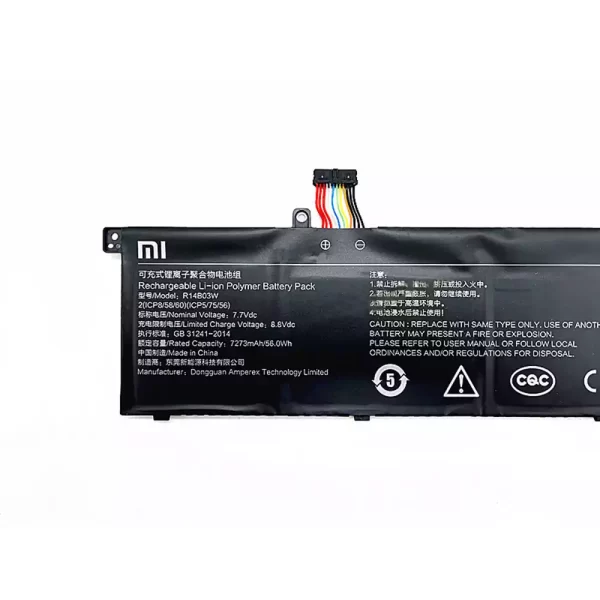 Genuine laptop battery for XIAOMI Mi R14B03W - Image 3