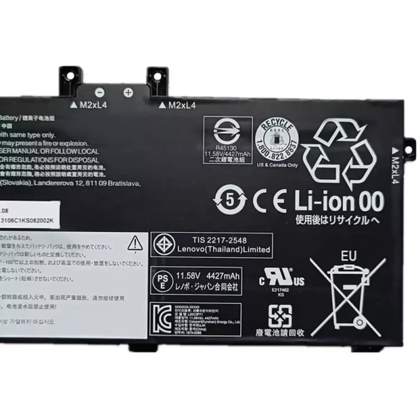 Genuine laptop battery for LENOVO X13 Yoga G2,SB11A13105 SB11A13106 5B11A13107 5B11A13108 - Image 4