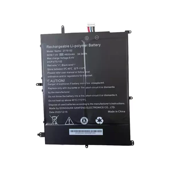 Genuine laptop battery for Jumper X4 2775152