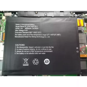 Genuine laptop battery for PL2797140P*2S-1 odys winbook 13
