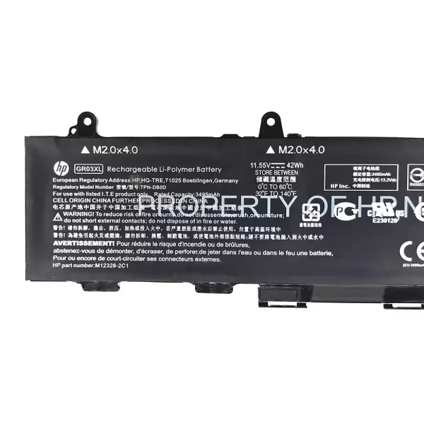 Genuine laptop battery for HP ProBook 635 Aero G7,M12328-2D1 M12328-2C1 - Image 3