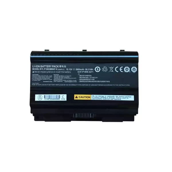 Genuine laptop battery for CLEVO P180HMBAT-8 6-87-P180S 6-87-P180S-4271