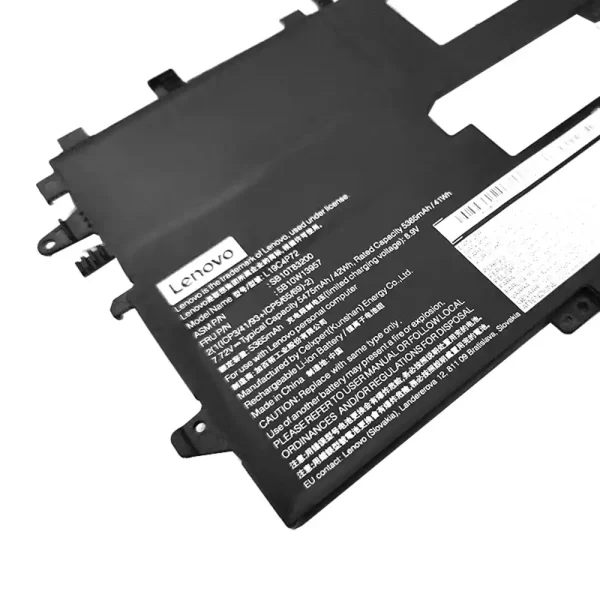 Genuine laptop battery for LENOVO L19C4P72 SB10T83200 5B10W13957,Thinkpad X1 Titanium - Image 3