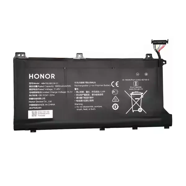 Genuine laptop battery for HUAWEI HB4792J5ECW-31 HB4792J5ECW-31C