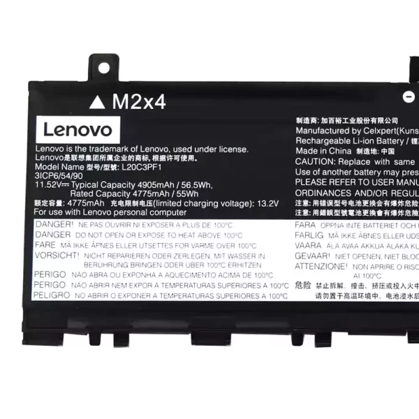 Genuine laptop battery for LENOVO L20D3PF0 L20C3PF1 L20M3PF1 - Image 3