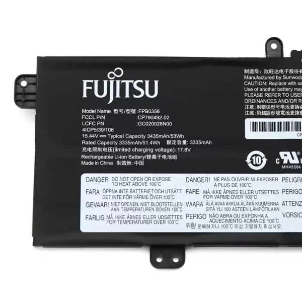 Genuine laptop battery for Fujitsu FPB0356 GC020028N00 CP790492-02 - Image 3