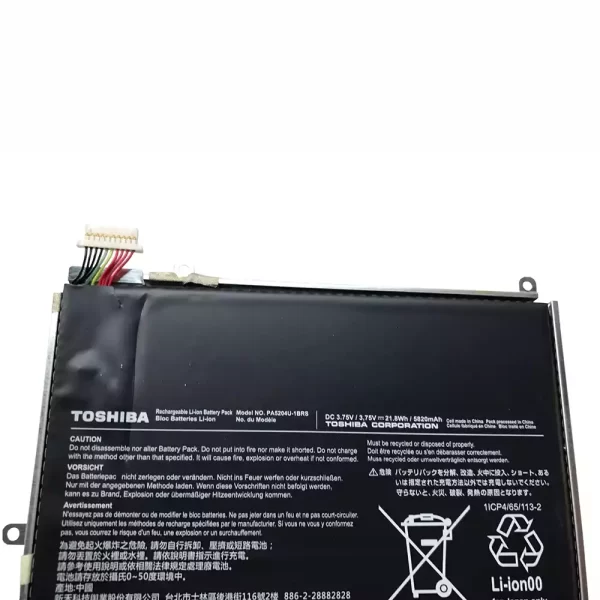 Genuine Tablet battery for TOSHIBA WT-10PE-A - Image 2
