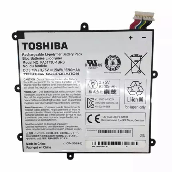 Genuine Tablet battery for TOSHIBA PA5173U-1BRS