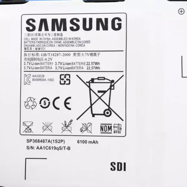Genuine Tablet battery for SAMSUNG P7300,P7310,P7320,P739 - Image 3