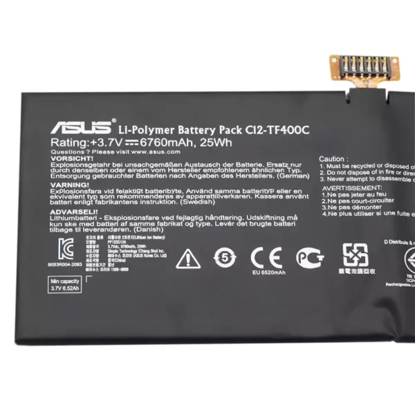 Genuine Tablet battery for ASUS VivoTab Smart ME400C - Image 3