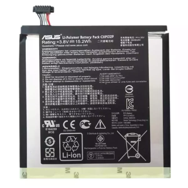 Genuine Tablet battery for ASUS MeMo Pad 8 ME181C,ME181CX