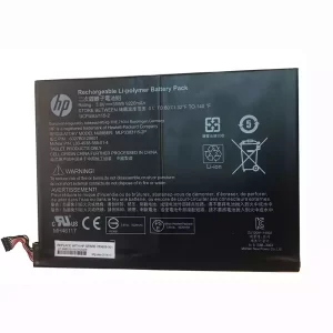 Genuine Tablet battery for HP 789609-001，MLP3383115-2P