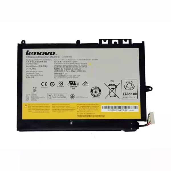 Genuine Tablet battery for LENOVO L13M2P22