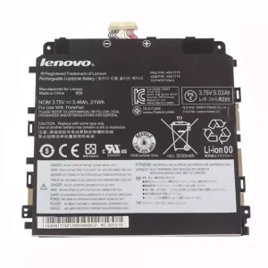 Genuine Tablet battery for LENOVO 45N1715,45N1714
