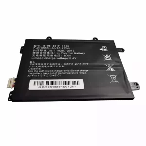 Genuine Tablet battery for HASEE B105-2S1P-3800