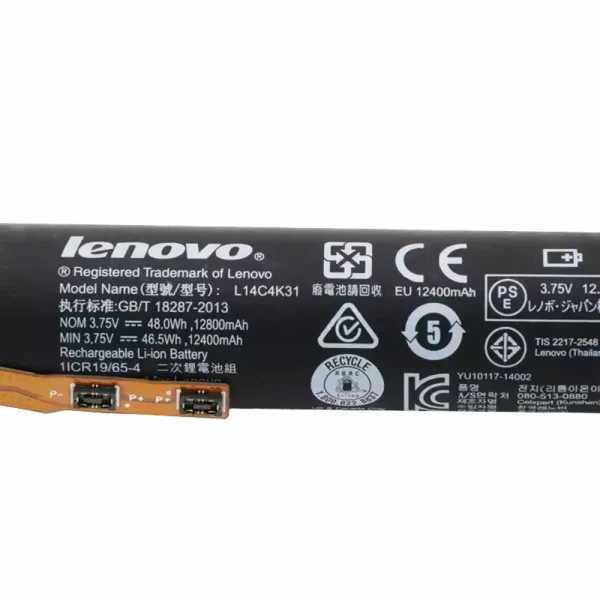 Genuine Tablet battery for LENOVO L14D4K31,L14C4K31 - Image 3
