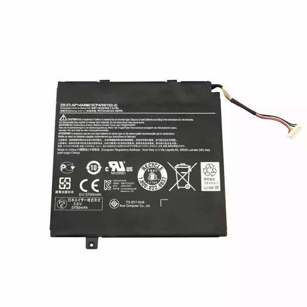 Genuine Tablet battery for ACER AP14A8M