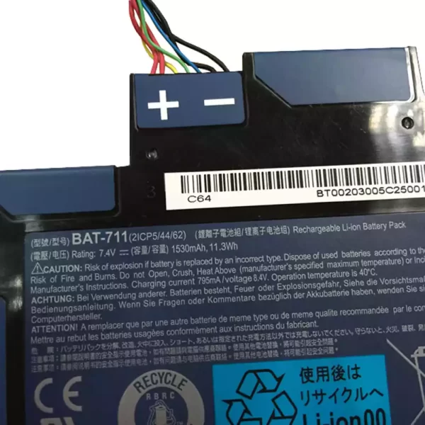 Genuine Tablet battery for ACER Iconia Tab A100 A101 - Image 3
