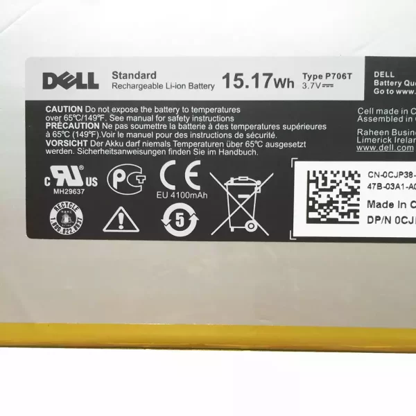 Genuine Tablet battery for DELL Venue 7 3730,Venue 8 3830,02PDJW - Image 3