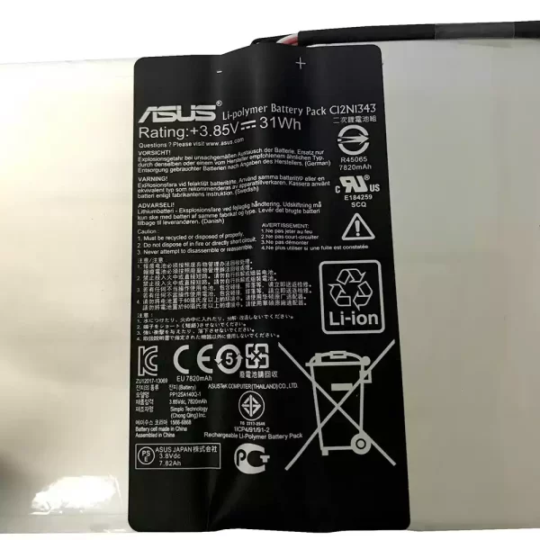 Genuine Tablet battery for ASUS C12N1343 - Image 3