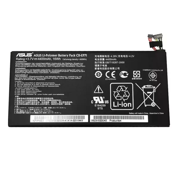 Genuine Tablet battery for Google NEXUS 7,CII-ME370T