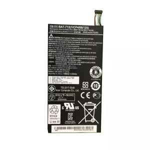 Genuine Tablet battery for ACER BAT-712