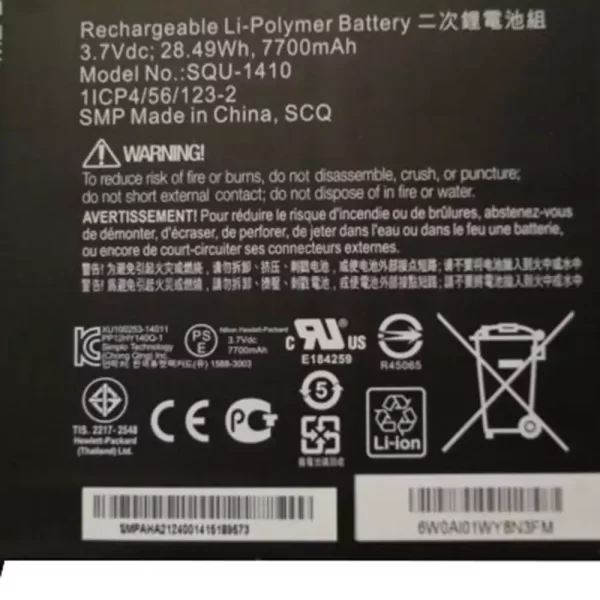 Genuine Tablet battery for HP SQU-1410,PRO TABLET 10 EE G1 - Image 3
