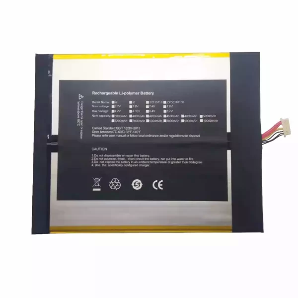 Genuine Tablet battery for CHUWI 2877164-2s,CHUWI lapbook SE