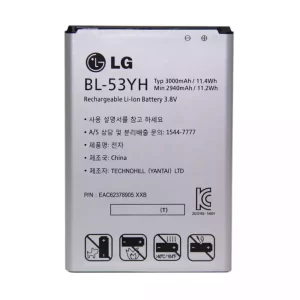 Genuine cell phone battery BL-53YH for LG G3,D850,D851,D855,D857,D858,F400,F460,VS985,LS990