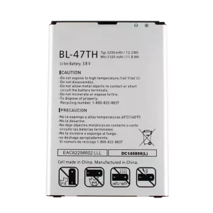Genuine cell phone battery BL-47TH for LG Optimus G PRO 2,F350,F350K,F350S,F350L,D837,D838,VS880