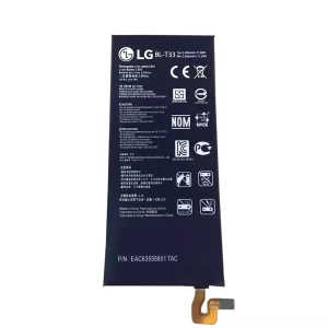 Genuine cell phone battery BL-T33 for LG Q6,G6mini,M700A,M700AN,M700DSK,M700N