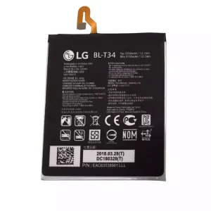Genuine cell phone battery BL-T34 for LG V30,H930