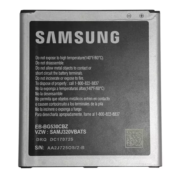 Genuine cell phone battery EB-BG530CBU EB-BG530CBZ for SAMSUNG Galaxy Grand Prime SM-G530