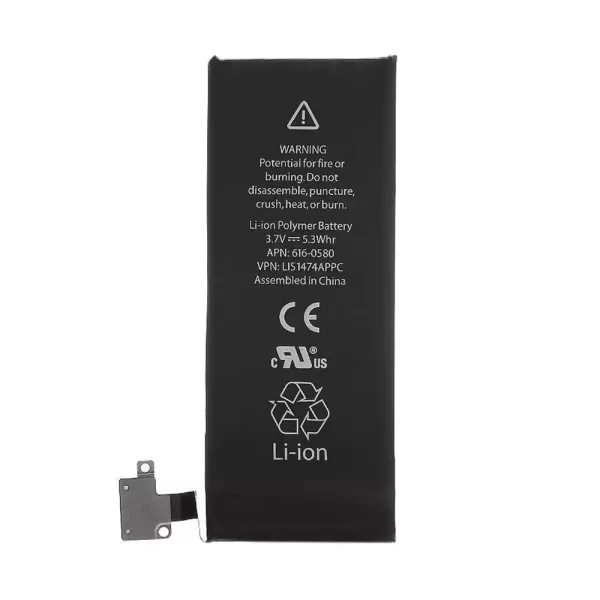Genuine cell phone battery 616-0579,616-0580 for iphone 4s